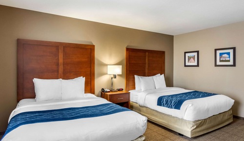 Habitación, 2 camas de matrimonio, accesible para personas con discapacidad, no fumadores