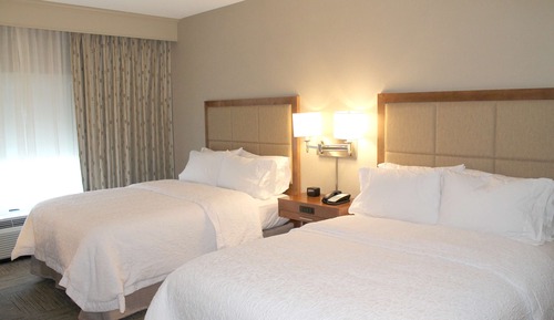 Habitación, 2 camas de matrimonio, accesible para personas con discapacidad, no fumadores