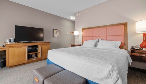 Habitación, 1 cama de matrimonio grande, no fumadores, frigorífico y microondas