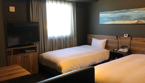 Habitación estándar con 2 camas individuales, fumadores