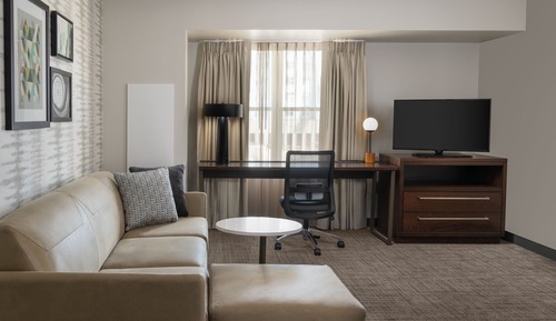 Suite, 1 cama de matrimonio grande con sofá cama, no fumadores, en esquina