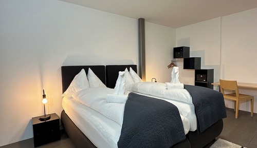 Habitación doble, baño privado