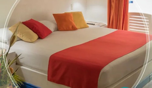 Villa junior, 1 cama de matrimonio grande, cocina básica, vistas al jardín