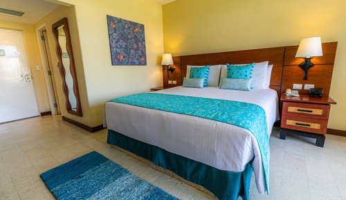 Habitación superior, 1 cama de matrimonio grande, vistas al mar