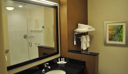 Habitación, 1 cama de matrimonio grande, no fumadores (Mobility/Hearing Access, Roll-in Shwr)