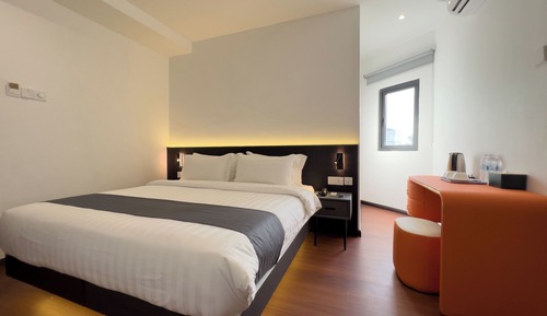 Habitación superior, 1 cama de matrimonio grande