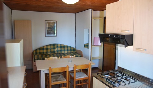 Bungalow económico, 1 habitación, cocina básica
