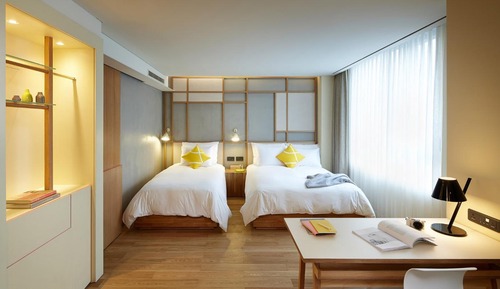 Habitación familiar con 2 camas individuales (Superior, Loasis)