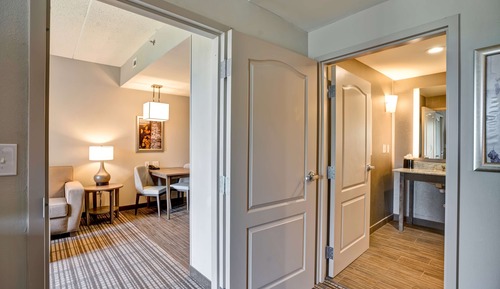 Suite, 2 camas de matrimonio, accesible para personas con discapacidad, no fumadores