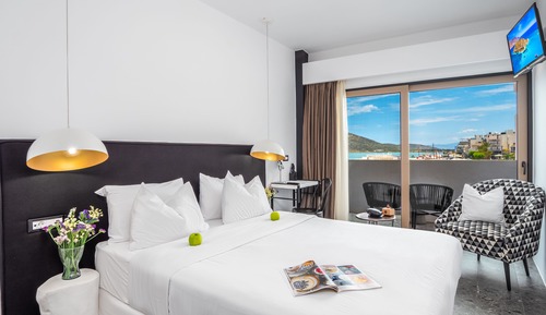 Habitación doble, vistas al mar