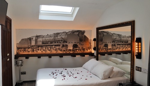 Suite romántica, bañera de hidromasaje (El apeadero)
