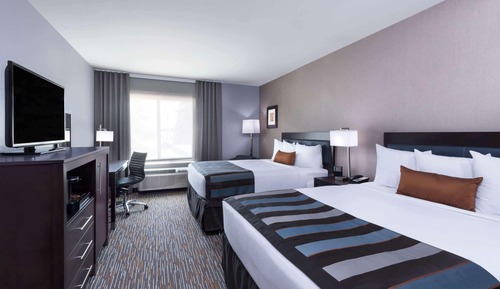 Habitación, 2 camas de matrimonio, no fumadores