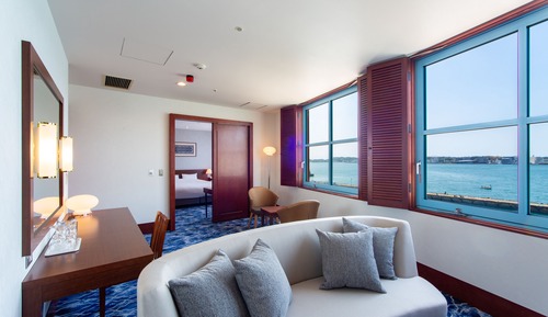 Habitación doble superior, no fumadores, vistas al mar (Club Lounge Access Incl)