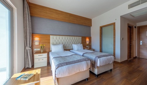 Habitación estándar con 1 cama doble o 2 individuales