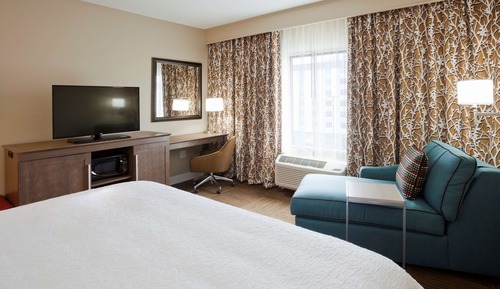 Habitación, 1 cama de matrimonio grande, no fumadores, frigorífico y microondas