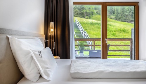 Habitación individual Confort, 1 habitación, terraza, junto a la pista de esquí