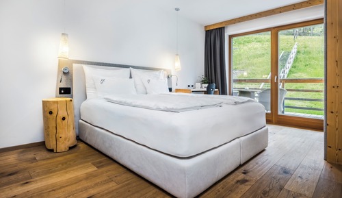 Habitación superior, 2 habitaciones, terraza, junto a la pista de esquí