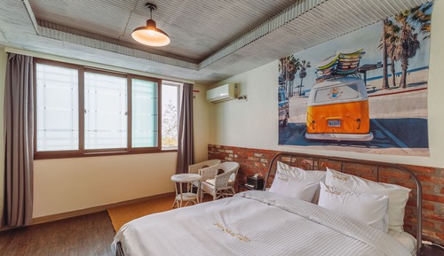 Habitación estándar doble, vistas al mar