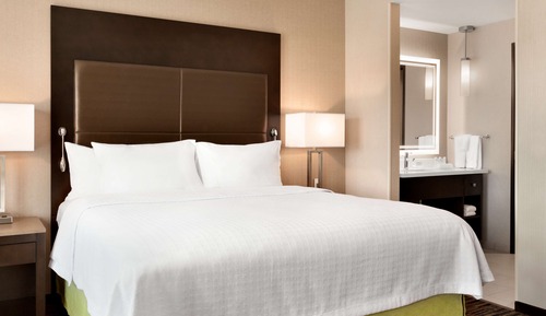 Suite, 1 cama de matrimonio grande, accesible para personas con discapacidad (Roll-in Shower)