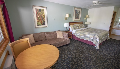 Habitación Deluxe, 1 cama de matrimonio grande con sofá cama