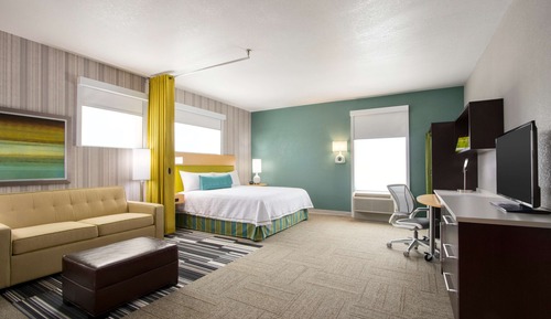 Estudio, 1 cama de matrimonio grande, no fumadores (mob/hearing acc w/ bathtub)