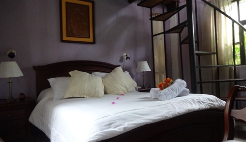 Cabaña familiar, balcón