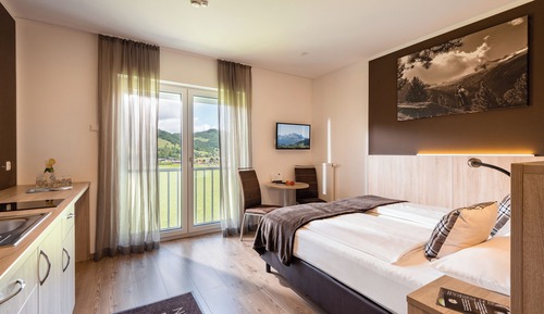 Habitación Confort, 1 habitación, cocina básica, vistas a la montaña