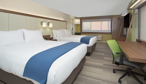 Habitación estándar, 2 camas de matrimonio, accesible para personas con discapacidad (Communication)