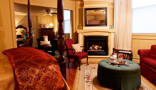 Room #5 Deluxe Suite with Queen Bed & Jacuzzi Bath