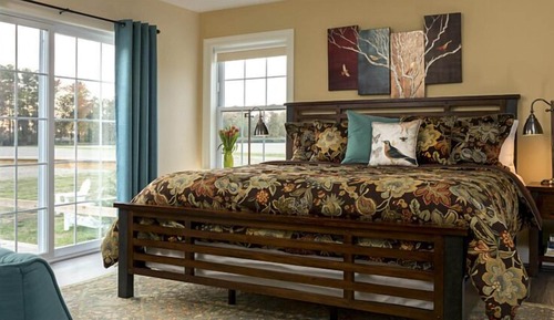 Casa de campo, 1 cama de matrimonio grande con sofá cama