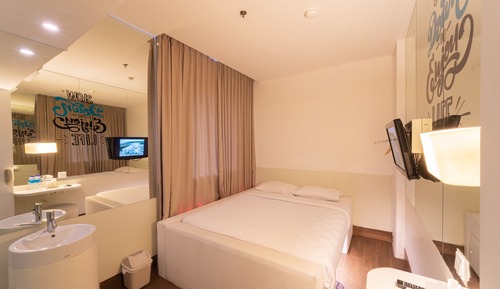 Square Plus Double Bed