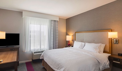 Habitación, 1 cama de matrimonio grande, no fumadores, frigorífico y microondas