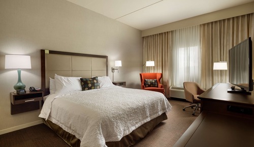 Habitación, 1 cama de matrimonio grande con sofá cama, no fumadores, frigorífico y microondas