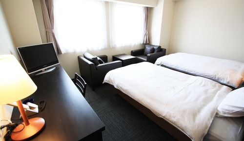 Habitación con 2 camas individuales, fumadores (2 Person Use)