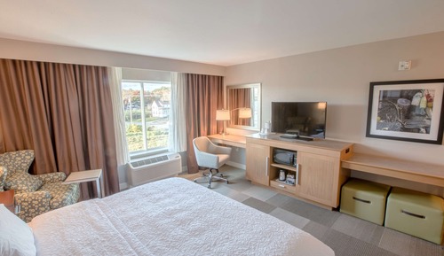 Habitación, 1 cama de matrimonio grande (Roll-in Shower)