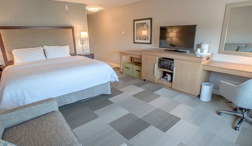 Suite estudio, 1 cama de matrimonio grande, accesible para personas con discapacidad (Hearing)