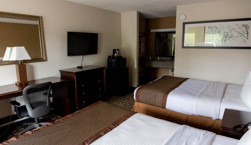 Habitación clásica, 2 camas de matrimonio, no fumadores