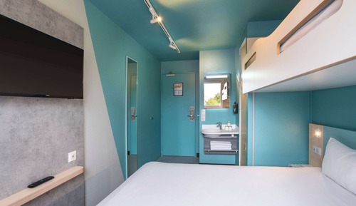 Habitación estándar, 1 cama doble y 1 litera
