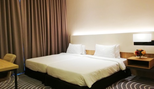 Habitación ejecutiva con 2 camas individuales