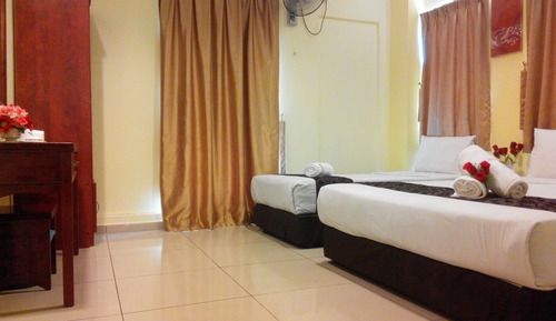 Habitación triple familiar, 3 habitaciones, vistas a la ciudad