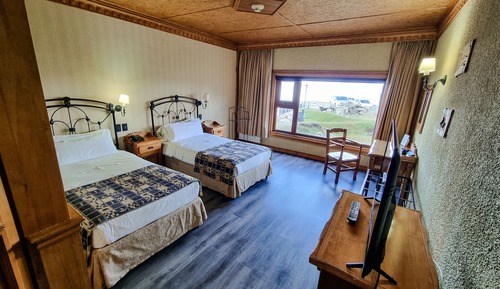 Habitación estándar con 2 camas individuales, vistas al canal