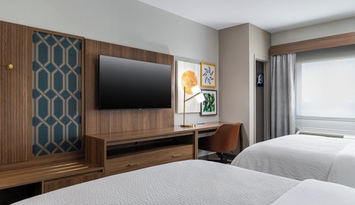 Habitación estándar, 2 camas de matrimonio