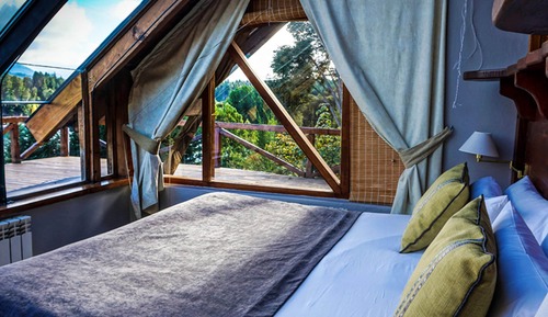 Loft, vistas al lago