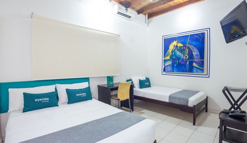 Habitación con 2 camas individuales