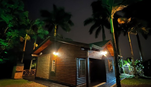 Cabaña estándar, 2 habitaciones, terraza, vistas al río (Lapacho)