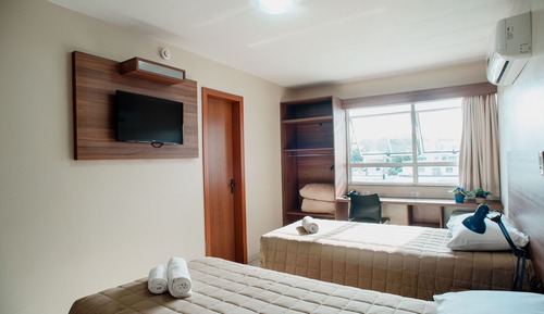 Habitación con 2 camas individuales, 2 camas individuales