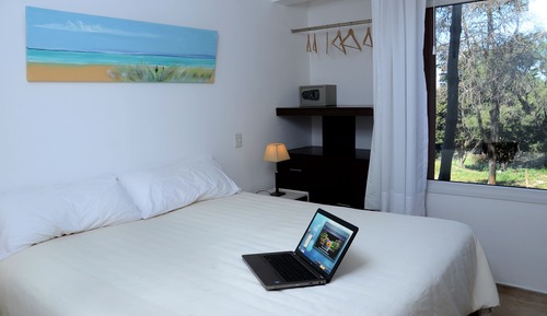 Dúplex familiar, 1 habitación, vistas al parque, junto a la piscina