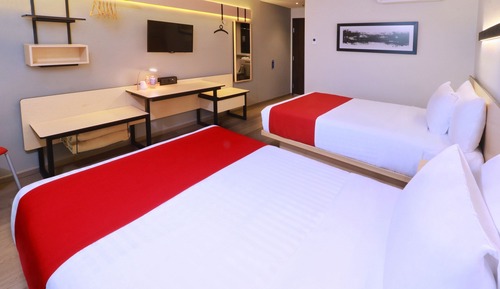 Habitación, 2 camas dobles