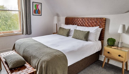 Habitación estándar doble, 1 cama de matrimonio grande, baño privado