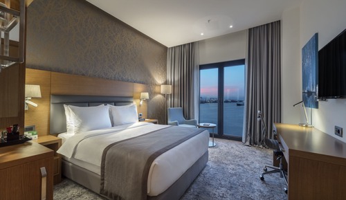 Habitación estándar, 1 cama de matrimonio, vistas al mar